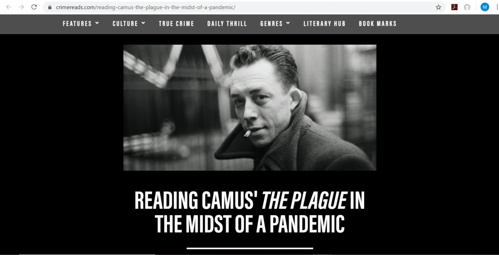 Camus The Plague